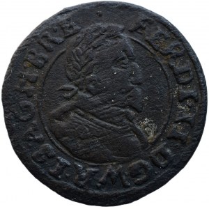 Ferdinand II. 1619-1637, 1 krejcar 1626 Hradec u Opavy-Zwirner+Raschke