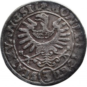 Slezské evangelické stavy 1633-1635, 3 krejcar 1634 W/HR Vratislav