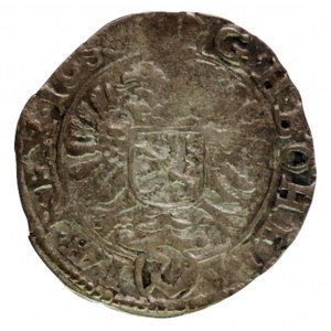 Ferdinand III. 1637-1657, 3 krejcar 1655 Kutná Hora-Hackl