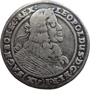 Leopold I. 1657-1705, XV krejcar 1661 GH Vratislav-Hübner