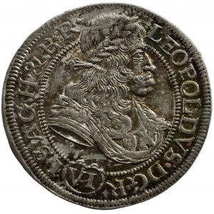 Leopold I. 1657-1705, VI krejcar 1683 SHS Vratislav - Hammerschmidt