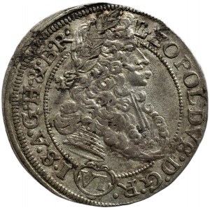 Leopold I. 1657-1705, VI krejcar 1693 MMW Vratislav- Wackerl