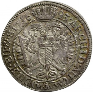 Leopold I. 1657-1705, VI krejcar 1693 MMW Vratislav- Wackerl