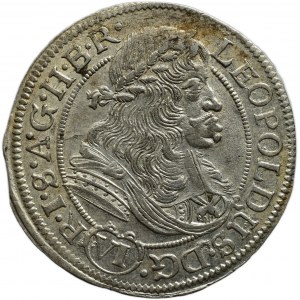 Leopold I. 1657-1705, VI krejcar 1683 FIK Opolí - Kirschenhofer