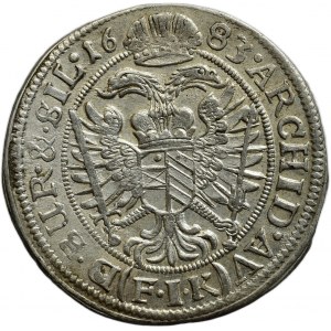 Leopold I. 1657-1705, VI krejcar 1683 FIK Opolí - Kirschenhofer