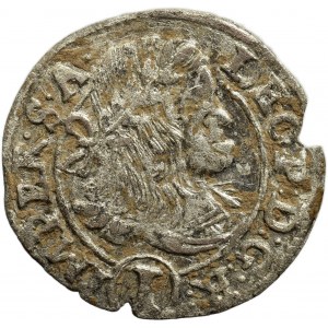 Leopold I. 1657-1705, 1 krejcar 1667 Kutná Hora - Hackl