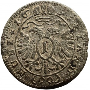 Leopold I. 1657-1705, 1 krejcar 1695 Augssburg
