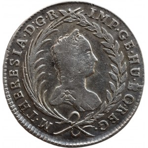 Maria Theresa 1740-1780, 20 krejcar 1763 Prague-Erdmann