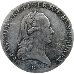 Francis II. 1792-1835, 1/4 thaler cross 1797 C