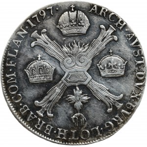 Francis II. 1792-1835, 1/4 thaler cross 1797 C