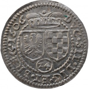 Lehnice-Břeh, Johann Christian a Jiří Rudolf 1602-1621, 3 krejcar 1606