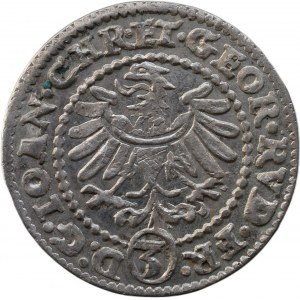 Lehnice-Břeh, Johann Christian a Jiří Rudolf 1602-1621, 3 krejcar 1606