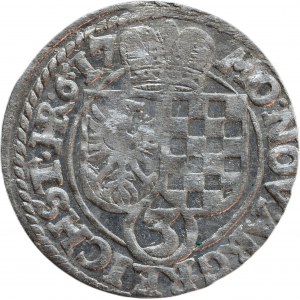 Lehnice-Břeh, Johann Christian a Jiří Rudolf 1602-1621, 3 krejcar 1617 HR Rychleby