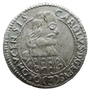 Olomouc bishopric, Charles II Lichtenstein 1664-1695, 3 krejcar 1665