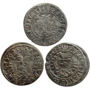 Ferdinand II. 1619-1637, 3 Krejcar 1624 Vienna