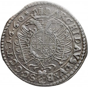 Leopold I. 1657-1705, XV krejcar 1660 Vídeň-Faber