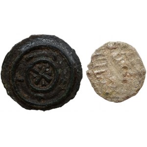 Convolut, Béla II. denarius + Sigismund of Luxembourg obol