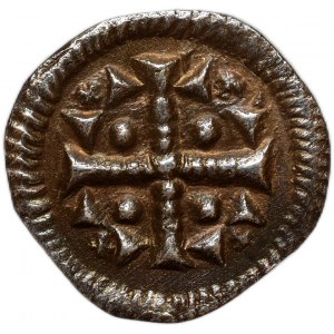 Anonymous coins of the 12th century, denarius Huszár 76
