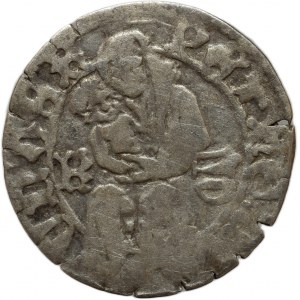 Matthias Corvinus 1458-1490, Denar Huszár 717 K-erb