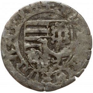Matthias Corvinus 1458-1490, Denar Huszár 717 K-erb