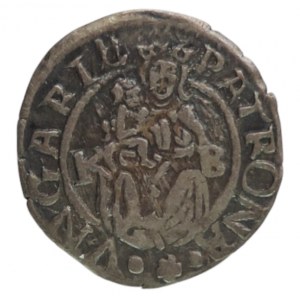 Maxmilián II., denár 1569 KB