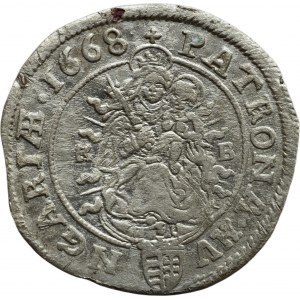Leopold I. 1657-1705, VI krejcar1668 KB