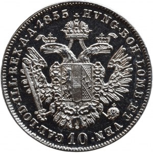 10 krejcar 1855 A