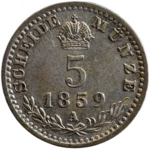 5 krejcar 1859 A