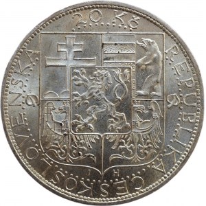 20 CZK 1937 TGM