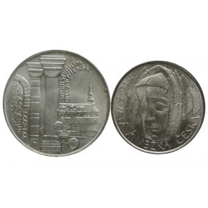 100 Kč 1993 Břevnov + 50 Kč 1990 sv. Anežka