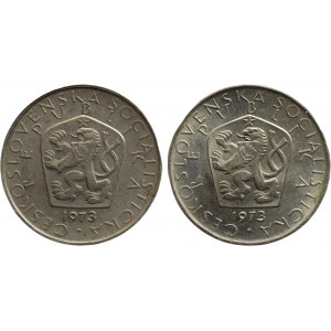 5 Kč 1973 var. A, B