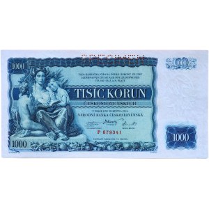 ČSR 1918-1939, 1000 Korun 1934 - P 879341