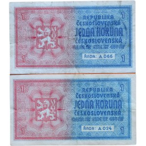 PROTECTORATE, 1 Crown 1938 reprint 1940 - A 024, A 066