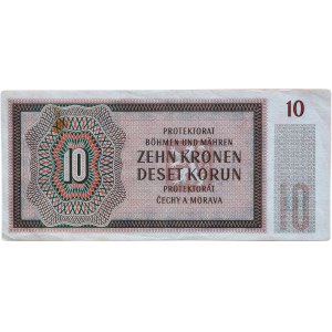 PROTECTORATE, 10 Korun 1942 - 20A 599044