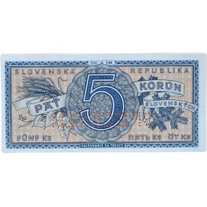 SLOWAKEI, 5 Ks 1945 - A 048