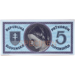 SLOWAKEI, 5 Ks 1945 - A 048