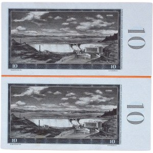 Czechoslovakia 1945-1989, 10 Korun 1960 - E16 366674, E16 366675