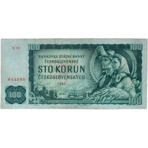 Czechoslovakia 1945-1989, 100 CZK 1961 - R 96