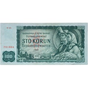 Czechoslovakia 1945-1989, 100 CZK 1961 - P 33