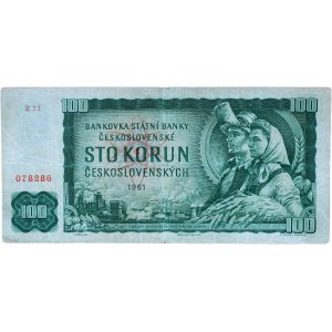 ČSR 1945-1989, 100 Kčs 1961 - Z 77