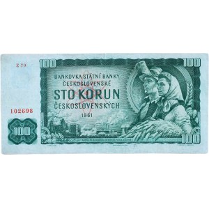 Czechoslovakia 1945-1989, 100 CZK 1961 - Z 79