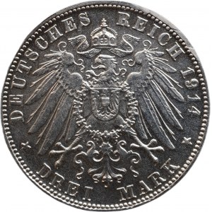 Bavorsko, Ludwig III., 1913 - 1918, 3 marka 1914 D
