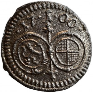 Brandenburg-Ansbach, George Friedrich 1692-1703, 1 pfennig 1700
