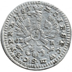 Brandenburg-Bayreuth, Friedrich II. 1735-1763, 1 krejcar 1751 CLR