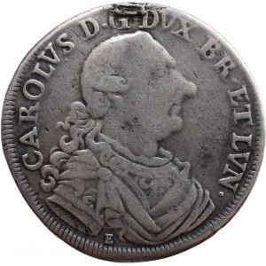 Německo, Brunšvicko-wolfenbüttelské knížectví, Karel I., 2/3 tolar 1765 IDB