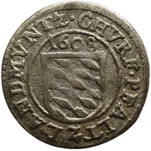 Pfalz Simmern, Friedrich IV. 1592-1610, 1/2 albus 1608 Mannheim