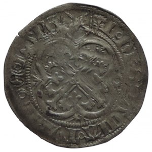 Sasko-Míšeň, Friedrich II. Dobromyslný s manželkou Markétou 1456-1646, groš SJ 4382/2344