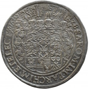 Sasko-Albertinská linie, Johann Georg I. 1611 - 1656, tolar 1628, Drážďany-Hans Jakob