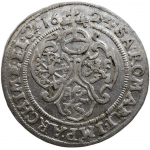 Sasko-Albertinská linie, Johann Georg I. 1611 - 1656, groš 1624 zn. labuť Drážďany - H.von Rehnen