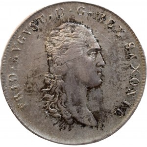 Sasko, Fridrich August I. 1806-1827, tolar 1813 IGS Drážďany